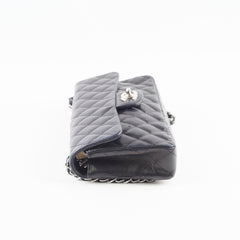 Chanel Lambskin East West Flap Black