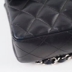 Chanel Lambskin East West Flap Black