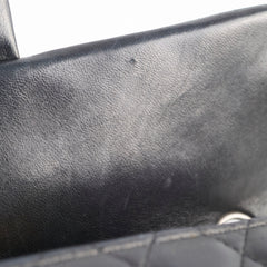 Chanel Lambskin East West Flap Black