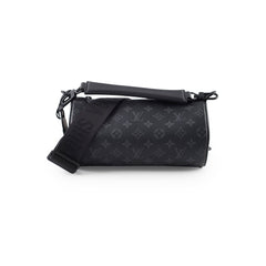 Louis Vuitton Polochon Eclipse Graphite Bag Micochip