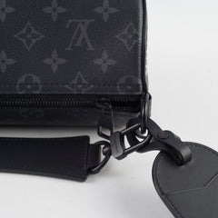 Louis Vuitton Polochon Eclipse Graphite Bag Micochip