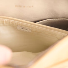 Chanel Vintage 24k Caviar Timeless Camera Bag Beige