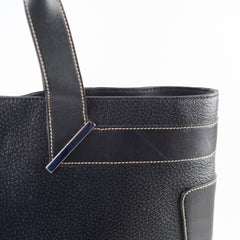Gucci Leather Tote Black