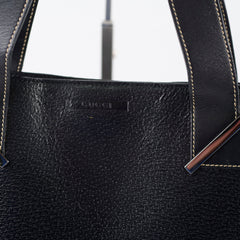 Gucci Leather Tote Black