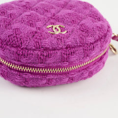 Chanel Belt Bag with Two Pouches Pink/Purple