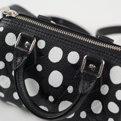 Louis Vuitton Kusama Speedy Nano Black