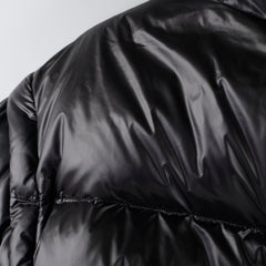 Prada Cropped Puffer Jacket Black - Size IT 42