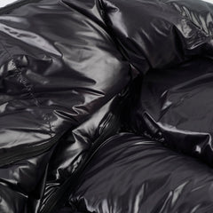 Prada Cropped Puffer Jacket Black - Size IT 42