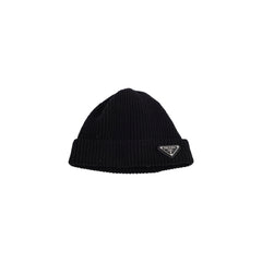 Prada Knit Beanie Black - Size L