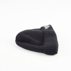 Prada Knit Beanie Black - Size L