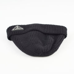 Prada Knit Beanie Black - Size L