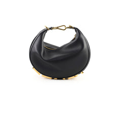 Fendi Fendigraphy Mini Shoulder Bag Black