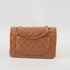 Chanel Small Classic Flap Lambskin Caramel