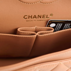 Chanel Small Classic Flap Lambskin Caramel