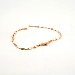 Hermes Kelly Chaine Rose Gold Diamond Choker Double/Bracelet 2025