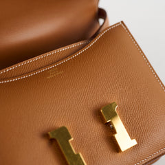 Hermes Mini Constance 18 Gold GHW U Stamp
