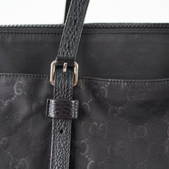 Gucci GG Nylon Tote Bag Black