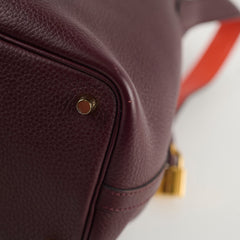 Hermes Picotin 18 Prune Eclat Clemece X stamp GHW