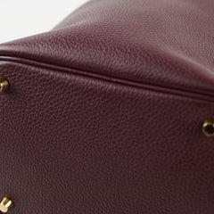 Hermes Picotin 18 Prune Eclat Clemece X stamp GHW