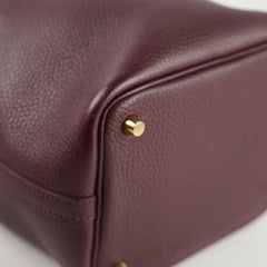 Hermes Picotin 18 Prune Eclat Clemece X stamp GHW