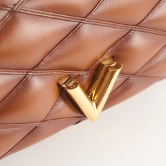 Louis Vuitton Go 14 MM Tan