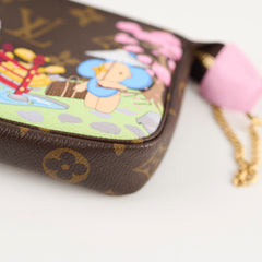 Louis Vuitton Mini Pochette Vivienne 2021 Japan Christmas Animation