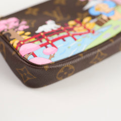 Louis Vuitton Mini Pochette Vivienne 2021 Japan Christmas Animation