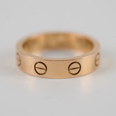 Cartier Love Ring One Diamond Small Model Size 48