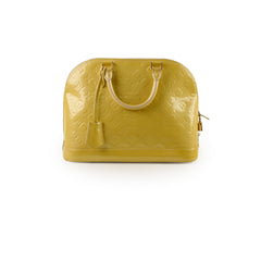 Louis Vuitton Alma PM Vernis Yellow