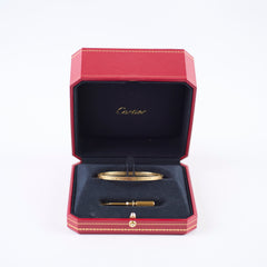 Cartier Love Bracelet Small Model YG Size 18