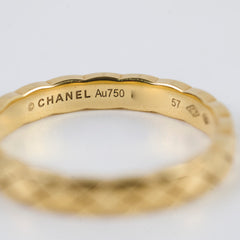 Chanel Coco Crush Mini Yellow Gold Size 57