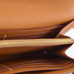 Hermes Kelly Wallet Gold Epsom GHW Z Stamp