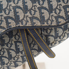 Christian Dior Vintage Saddle Navy Oblique