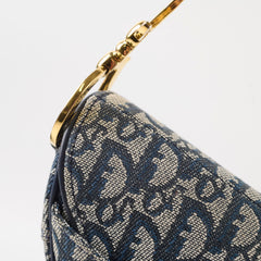 Christian Dior Vintage Saddle Navy Oblique