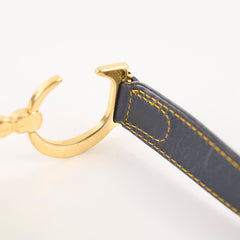 Christian Dior Vintage Saddle Navy Oblique
