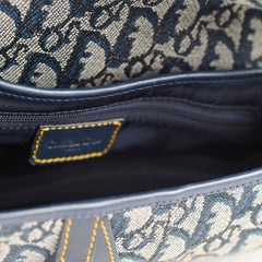 Christian Dior Vintage Saddle Navy Oblique