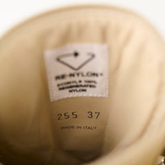 Prada Monolith Boots Beige size 37