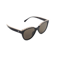 Chanel Black/ Beige Sunglasses
