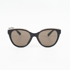 Chanel Black/ Beige Sunglasses
