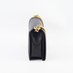 Chanel Large Boy Caviar Black - Series 23
