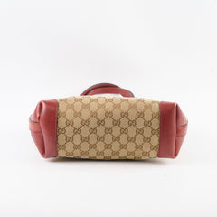 Gucci GG Canvas Beige Craft Tote with Pouch