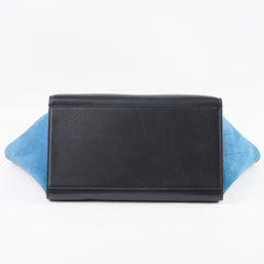 Celine Trapeze Medium Tri-Colour Suede/Leather Shoulder bag White