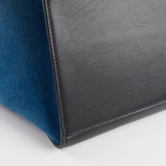 Celine Trapeze Medium Tri-Colour Suede/Leather Shoulder bag White