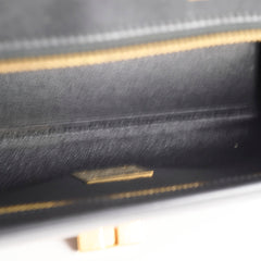 Celine Trapeze Medium Tri-Colour Suede/Leather Shoulder bag White