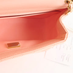 Chanel Mini Square Pearl Crush Light Orange