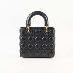Christian ABC Dior Lady Dior Small Black