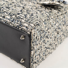 Christian Dior Lady Dior Medium Tweed Sequins