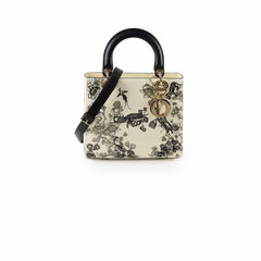 Christian Dior Lady Dior Medium Jungle Patent