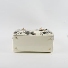 Christian Dior Lady Dior Medium Jungle Patent