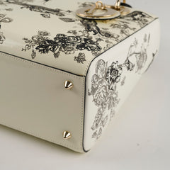 Christian Dior Lady Dior Medium Jungle Patent